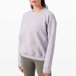 NWT Lululemon City Sweat Crew Spacer size 8